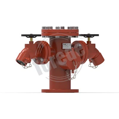 Wet Pillar Hydrant For Water Monitor