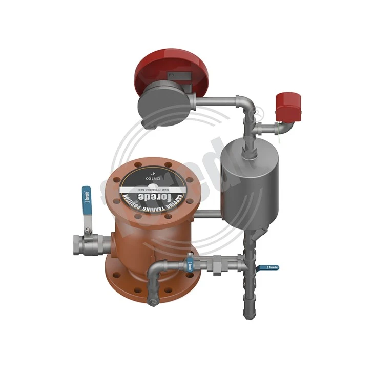 Flange Alarm Check Valve With Stainless Steel Pipe factory
