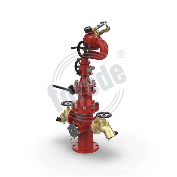 Hydrant Mount Monitors For Water Cannon