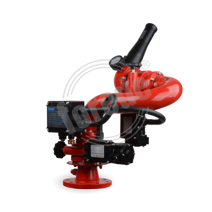Straight Stream Remote Control Fire Water Cannon factory