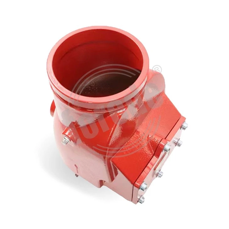 Grooved End Swing Check Valve Resilient-Seated