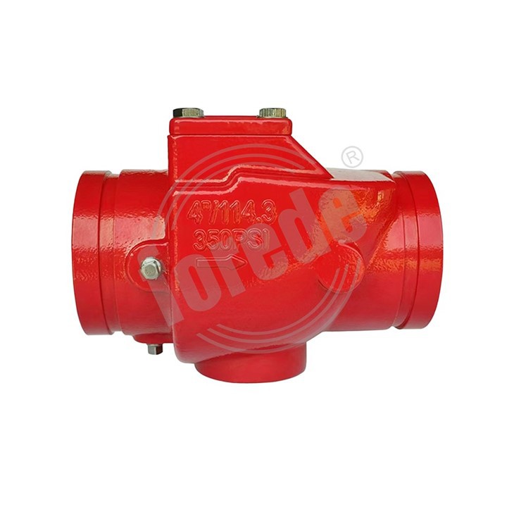 Grooved Type Swing Check Valve