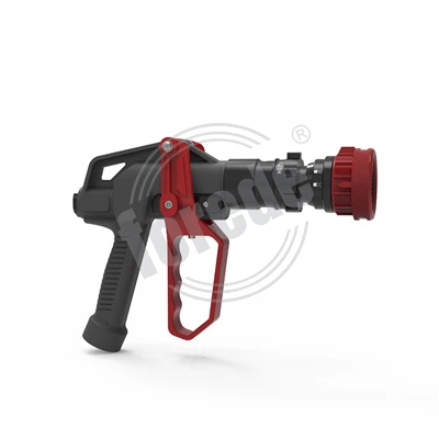 How does the working pressure affect the performance of Forede fire nozzles?