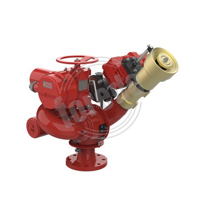 Fire Fighting Monitor Low Profile