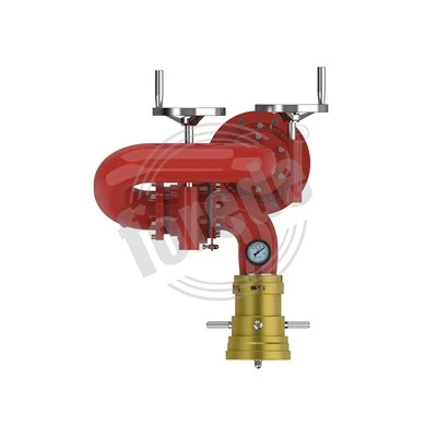 Stainless Steel Water Fire Monitor With Handheel