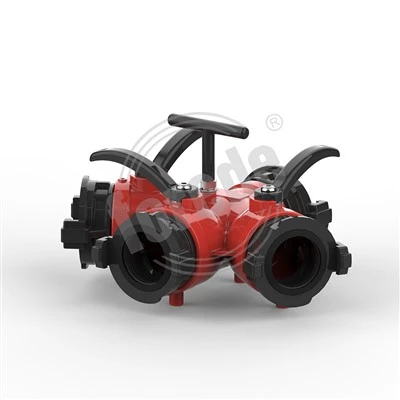 3 Ways Dividers With Ball Valves