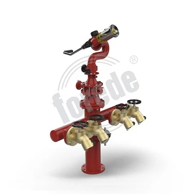 Fire Hydrant Monitor Mount With Gost Connection