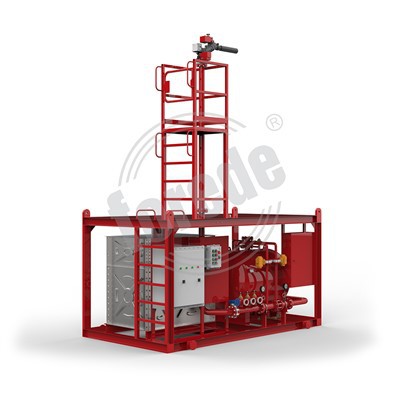 FOAM FIRE-FIGHTING STATIONS