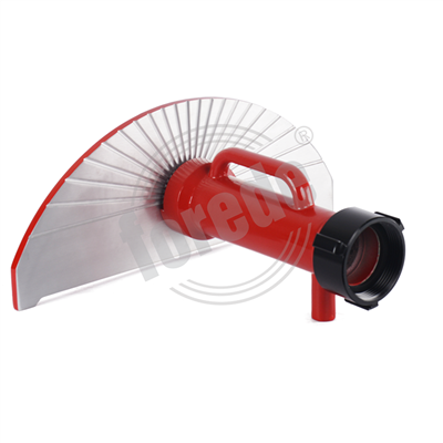 Water Wall Fire Nozzle Red