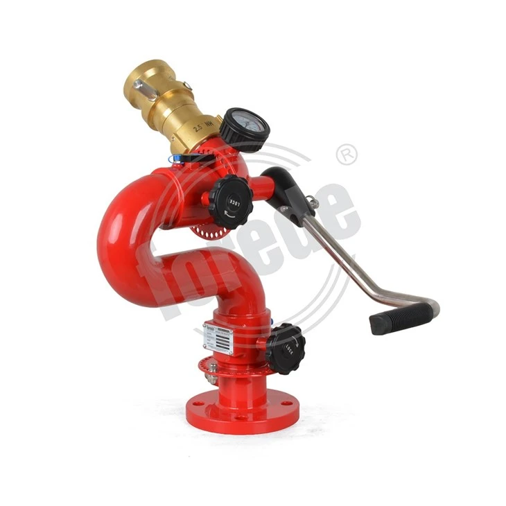 Stainless Steel Fire Monitor With 5LPS Brass Nozzle manufacturers